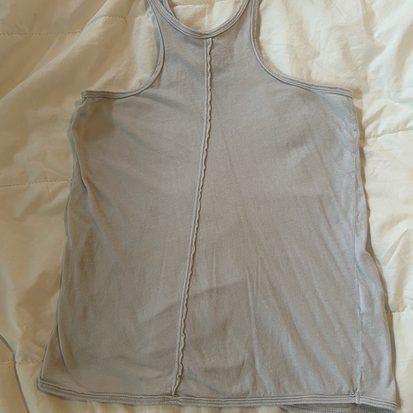 Chaser Racerback (& Front) Tank XS Gray Blue - Picture 2 of 4
